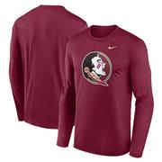 Florida State Nike Legend Primary Logo Long Sleeve Tee